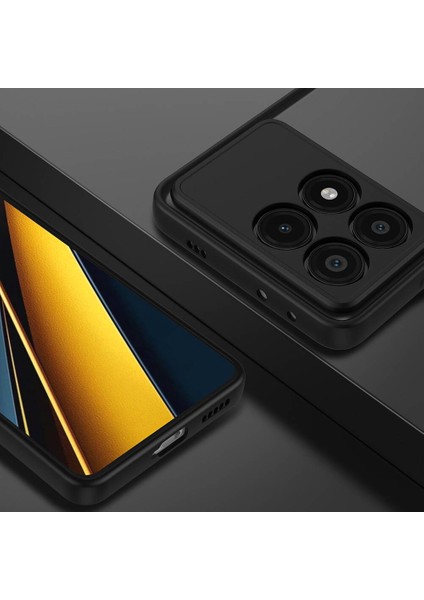 Xiaomi Poco X6 Pro Kılıf Zore Hux Kapak-Lacivert modelleri