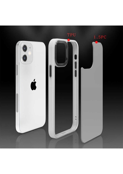 Apple iPhone 13 Uyumlu ​​zore Cann Kapak-Kırmızı