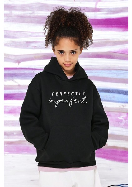 Only Trendwear Perfectly Baskılı Erkek - Kız Çocuk Rahat Kalıp Sweatshirt