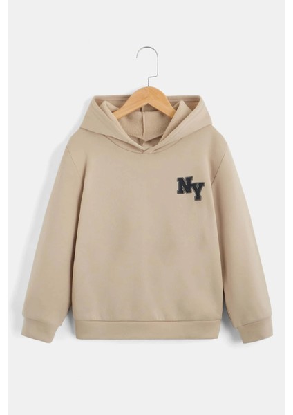 Only Trendwear Ny Baskılı Erkek - Kız Çocuk Rahat Kalıp Sweatshirt