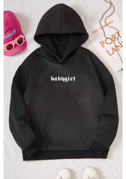 Only Trendwear Babygirl Baskılı Erkek - Kız Çocuk Rahat Kalıp Sweatshirt fiyatları