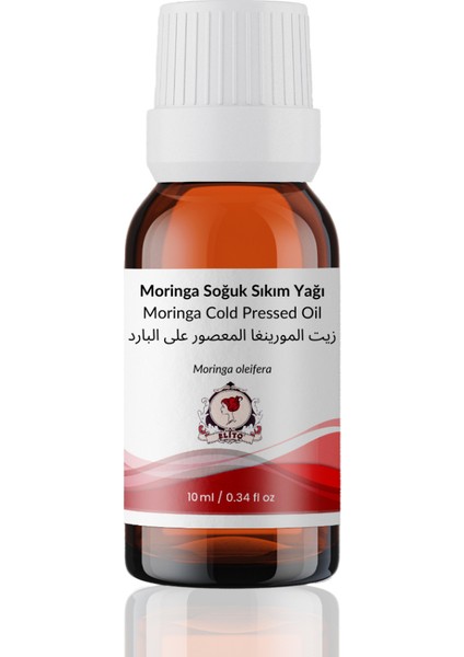 Moringa Soğuk Sıkım Yağı Moringa Oleifera 10 G