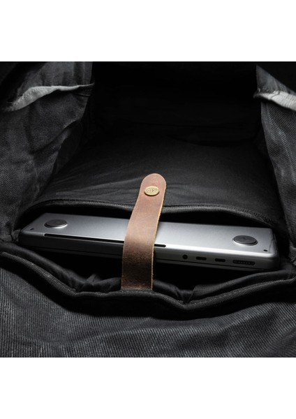 Sırt Çantası Mumlu Kanvas *siyah* / Sıp modelleri