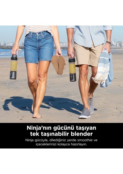 Blast™ Taşınabilir Blender - Siyah