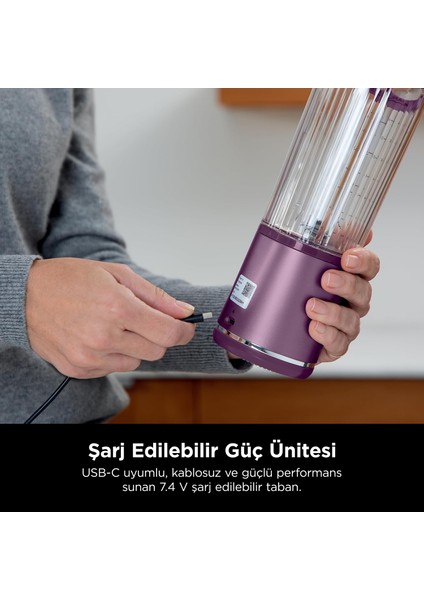 Blast™ Taşınabilir Blender - Mor