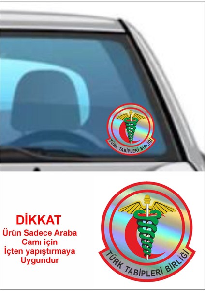 Türk Tabipleri Birliği Logo Sticker 00303
