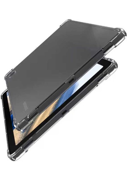Galaxy Tab A8 10.5 SM-X200 (2021) Kılıf Uyumlu Zore Tablet Nitro Anti Shock Silikon Kapak-Renksiz