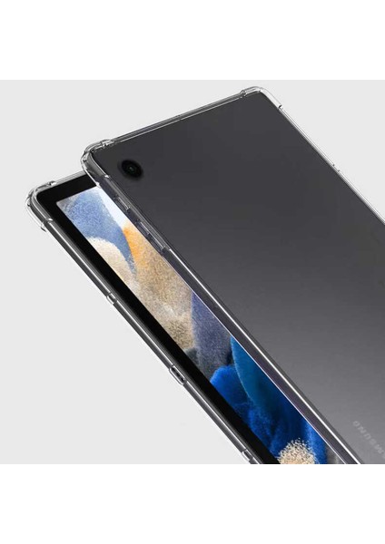 Galaxy Tab A8 10.5 SM-X200 (2021) Kılıf Uyumlu Zore Tablet Nitro Anti Shock Silikon Kapak-Renksiz