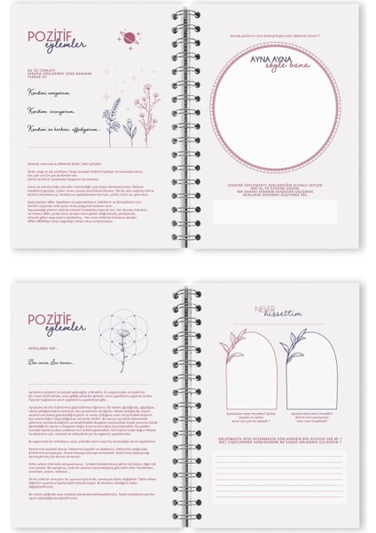 Victoria's Journals Haftalık Süresiz Motivasyon Ajandası A5