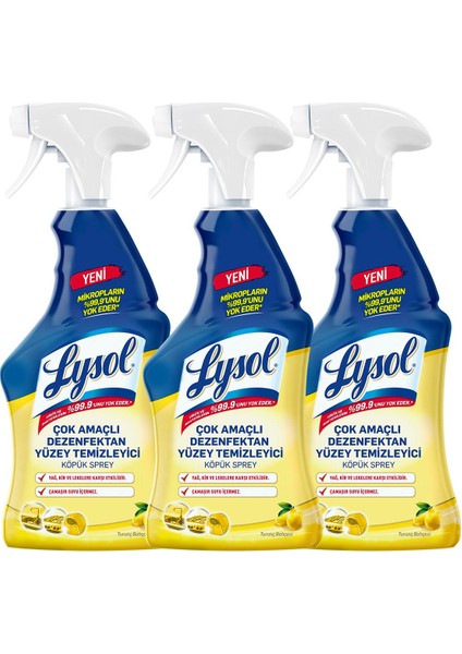 Çok Amaçlı Yüzey Temizleyici 750 ml x 3