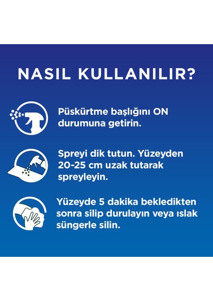 Çok Amaçlı Yüzey Temizleyici 750 ml x 3