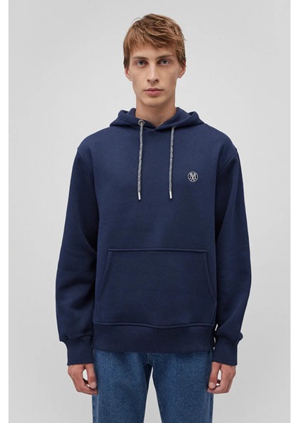 Pamuklu Loose Fit Kapüşonlu Şardonlu Sweat Erkek Sweat 065809 modelleri