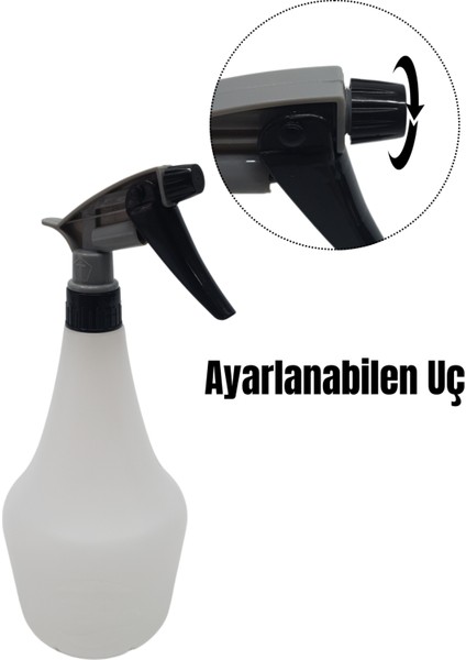 Boş Sprey Şişesi- Renkli Kimyasala Dayanıklı Sprey Şişe , Sıvı Püskürtmek Için Boş Fıs Fıs 4 Adet
