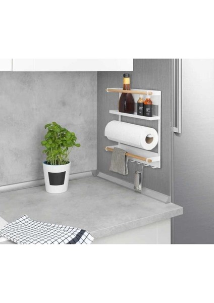 Mutfak Rafı Magna, Delmeden Takmak Için Beyaz Manyetik Raf fırsatları