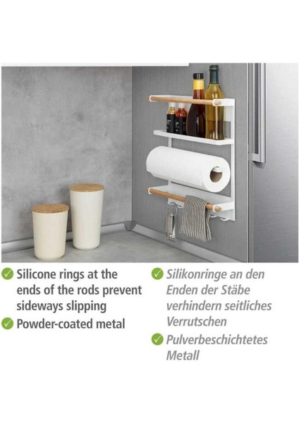 Mutfak Rafı Magna, Delmeden Takmak Için Beyaz Manyetik Raf indirimleri