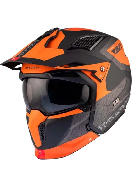 Sv Streetfıghter Sv S Totem B4 Mat Turuncu
