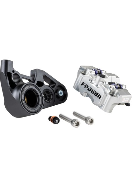 Vespa Gts 125-300CC Ön Fren Kaliperi+Taşıyıcı Beraber 4 Pistonlu (2023- ) / Frando
