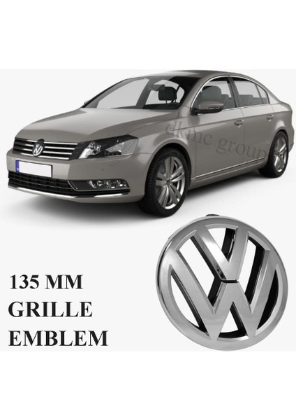 PASSAT B7 SEDAN 2011-2014 MODEL ARASI UYUMLU ÖN PANJUR IZGARA ARMASI AMBLEMİ LOGO