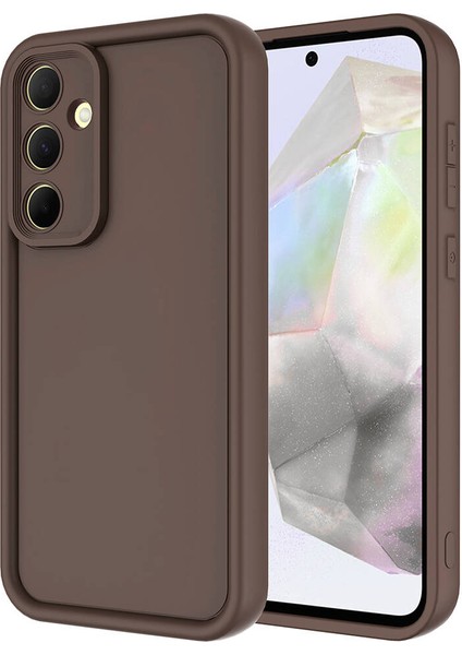 Samsung Galaxy A55 Kılıf Kamera Korumalı Kalın Kenarlı Viera Silikon Case