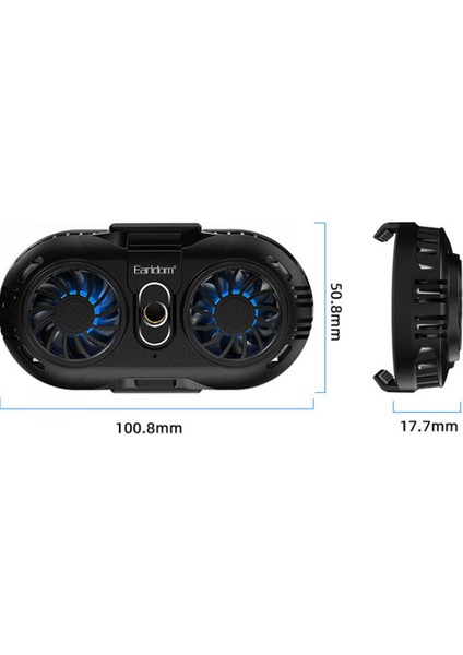 F05 Işıklı Radyatör Telefon Soğutucu Fan fiyatları