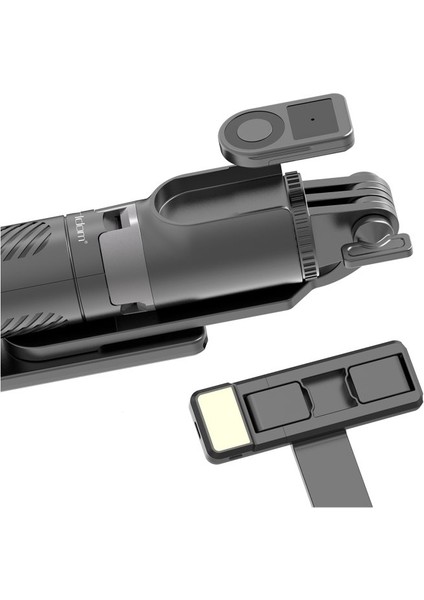 ZP26 Bluetooth 4.0 Kontrollü 4.7-6.5 Inç Cihazlar Için Uyumlu Selfie Çubuğu - Beyaz