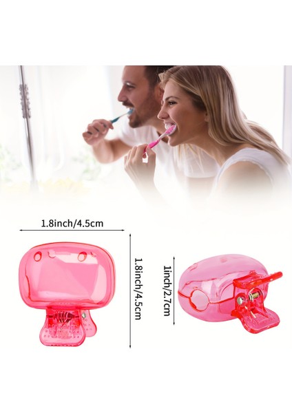 Ev Seyahat Taşınabilir Plastik Diş Fırçası Saklama Klipsi Kutuyu Korur (Yurt Dışından) fiyatları