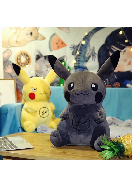30 cm Siyah Pikachu Elektrikli Bebek Pikachu Peluş Oyuncak (Yurt Dışından) fiyatları