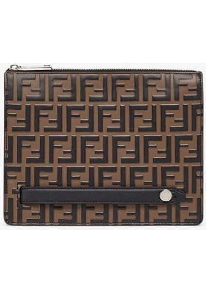 Brown Leather Pochette