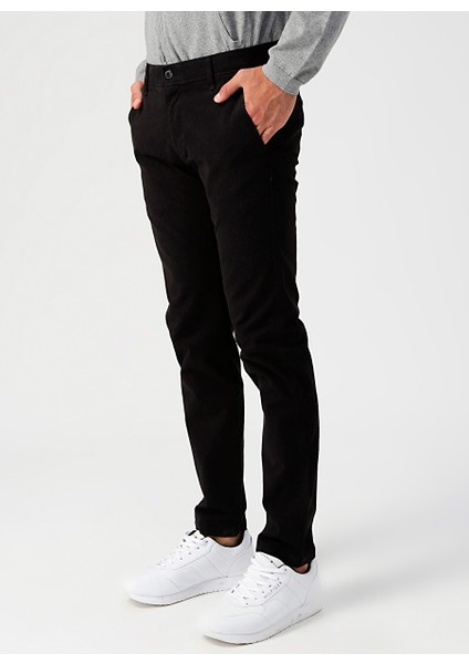 Smart 360 Flex Ultimate Chino Siyah Erkek Skinny Fit Pantolon 75763-0006 Beden: 34-32 modelleri