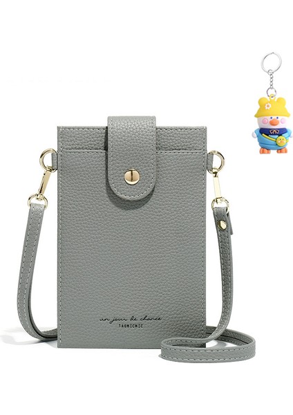 Cüzdan Mini Ince Bayan Crossbody Cep Telefonu Çantası Kart Tutucu (Yurt Dışından)
