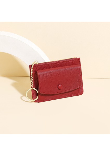 Anahtarlık Bayan Para Cüzdanı Sevimli Öğrenci Çoklu Kart Yuvası Fermuarlı Küçük Kart Tutucu (Yurt Dışından) indirimleri