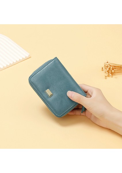 Cüzdan Erkek ve Kadın Evrensel Fermuar Depolama Anahtar Çantası Erişim Kontrolü Büyük Kapasiteli Çoklu Kart Yuvası Organ Kart Kutusu (Yurt Dışından) indirimleri