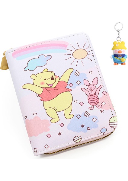 Mini Karikatür Cüzdan Ayı Para Cüzdanı Öğrenci Kart Tutucu Para Cüzdanı (Yurt Dışından)