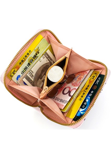 Mini Karikatür Cüzdan Ayı Para Cüzdanı Öğrenci Kart Tutucu Para Cüzdanı (Yurt Dışından) fiyatları