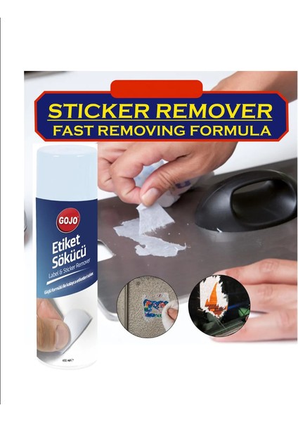 Etiket Bant Sticker Cam Filmi Sökücü 450 ml