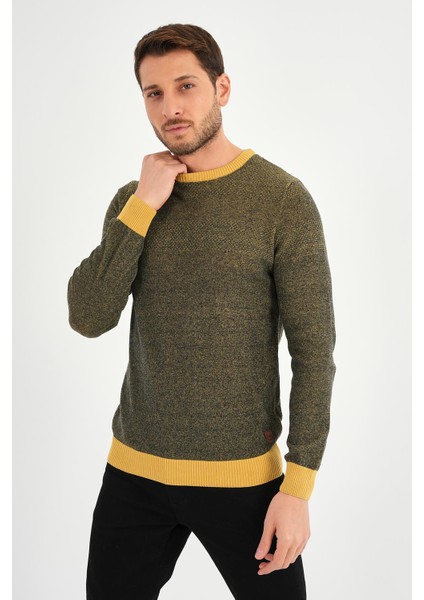 Bisiklet Yaka Regular Kalıp Casual Kazak