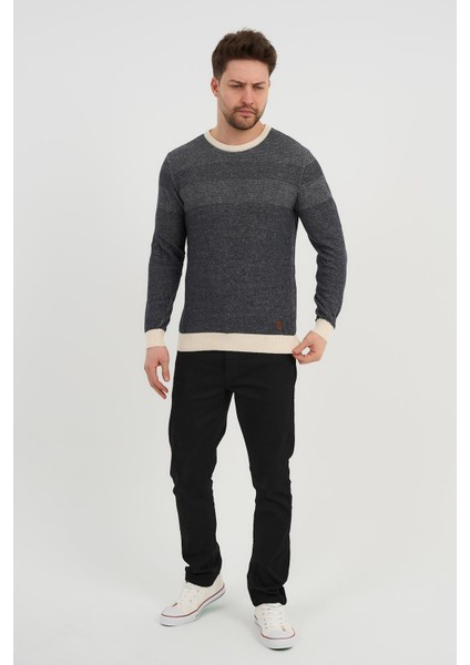 Bisiklet Yaka Regular Kalıp Casual Kazak fiyatları