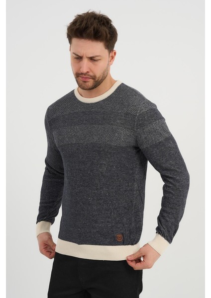 Bisiklet Yaka Regular Kalıp Casual Kazak fırsatları