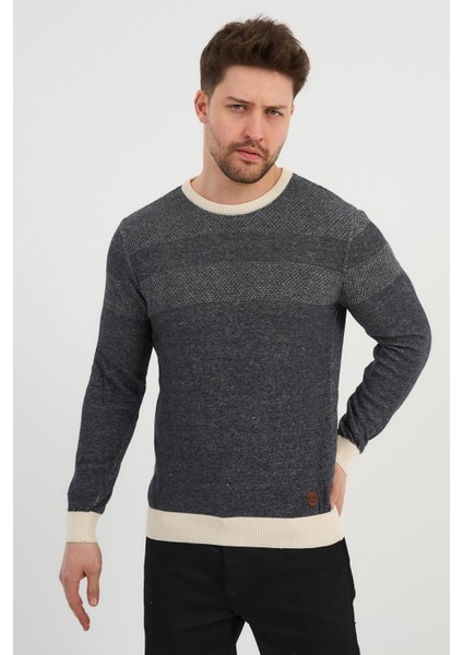 Bisiklet Yaka Regular Kalıp Casual Kazak indirimleri