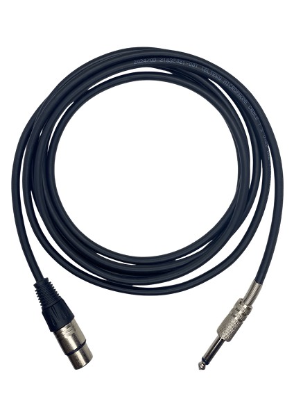 Rhn SXJD5 Enstrüman Kablosu Mono Jak - XLR Dişi 5 Metre