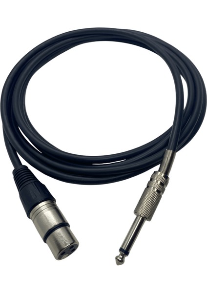 Rhn SXJD5 Enstrüman Kablosu Mono Jak - XLR Dişi 5 Metre