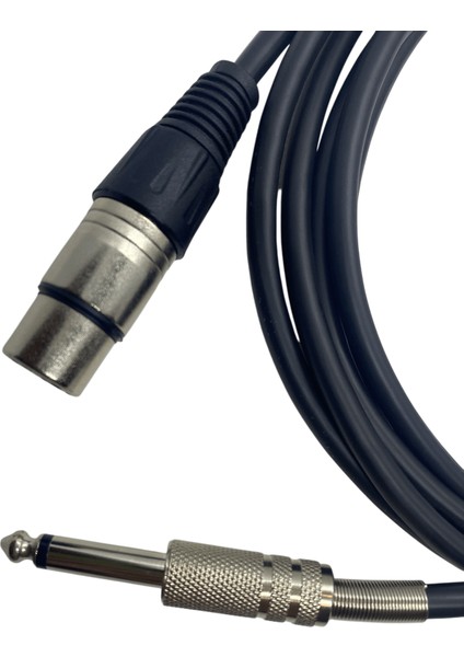 Rhn SXJD5 Enstrüman Kablosu Mono Jak - XLR Dişi 5 Metre