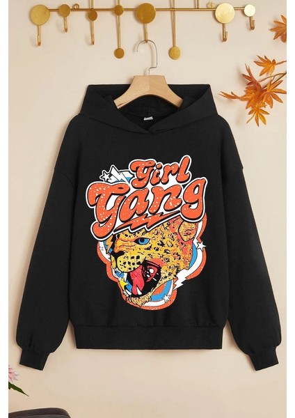 Only Trendwear Çocuk Girl Gang Baskılı Sweatshirt