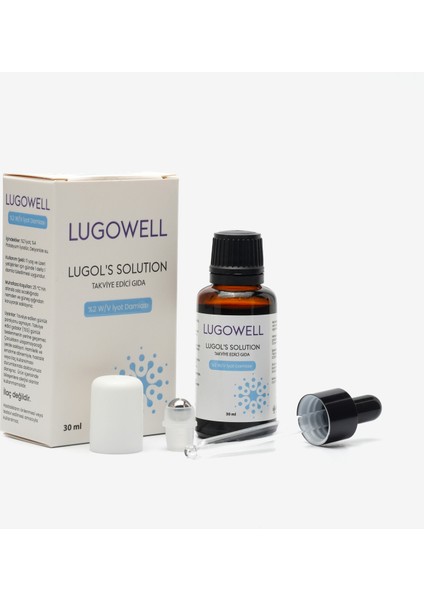 % 2 Iyot Solüsyon Damla ve Roll-On Başlık Ilaveli