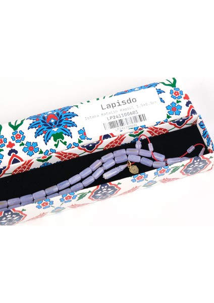 Kadim Katalin Eski Amerikan Istaka Kapsül Kesim 4X9 Mm Tesbih -Lila -Ibrahim Yeşilnacar Usta Işi fırsatları