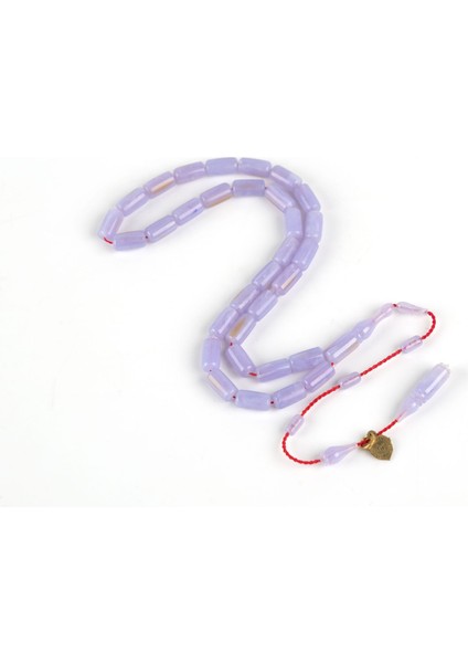 Kadim Katalin Eski Amerikan Istaka Kapsül Kesim 4X9 Mm Tesbih -Lila -Ibrahim Yeşilnacar Usta Işi indirimleri