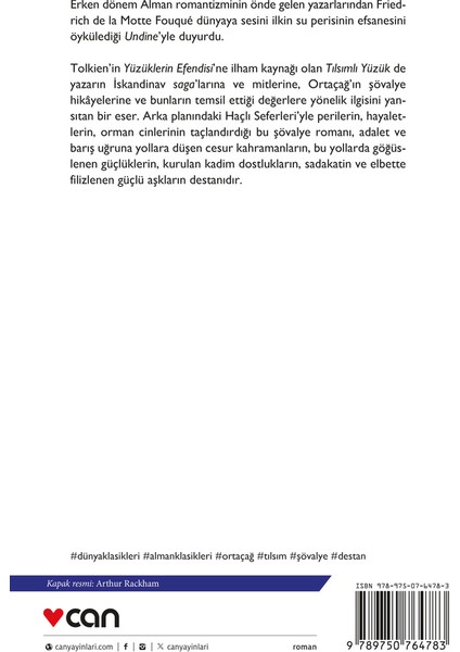 Tılsımlı Yüzük - Friedrich de la Motte Fouque fiyatları