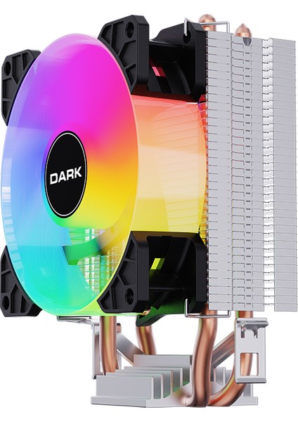 Freezer X93 2025 Edition 1x9cm FRGB Led Fanlı, 45CFM - 95W TDP, 2x Isı Borusu, LGA1700 - AM5 Uyumlu, Direct Contact İşlemci Soğutucu (DKCCX93)