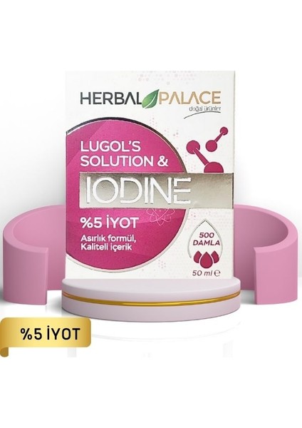 Iyot Damlası %5 Pharma Iyot Lugol's Solution