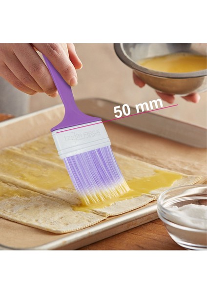 Luna Gıda Fırçası, Chef Fırçası, 50-60-70 mm Farklı Ebatlar